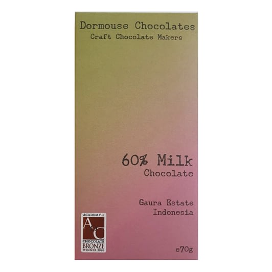 Dormouse - Gaura Estate, Indonesia 60% Dark Milk