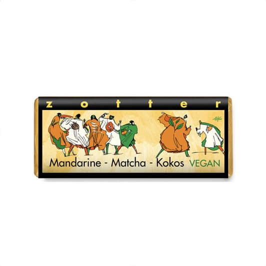 Zotter - Handscooped: Coconut, Tangerine and Matcha
