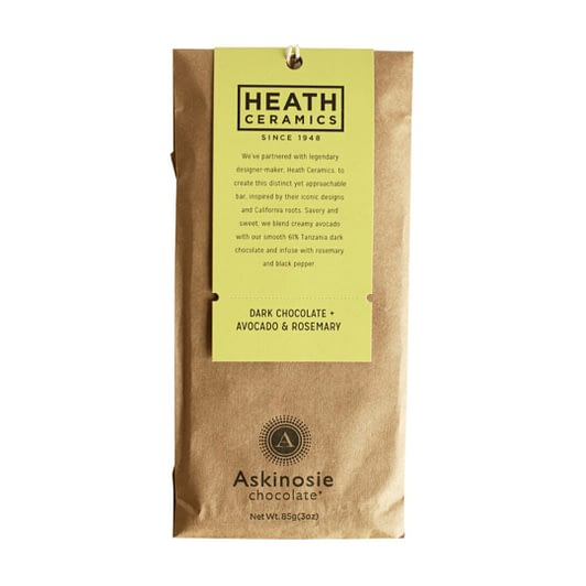 Askinosie - Mababu Tanzania, Avocado & Rosemary Dark Chocolate