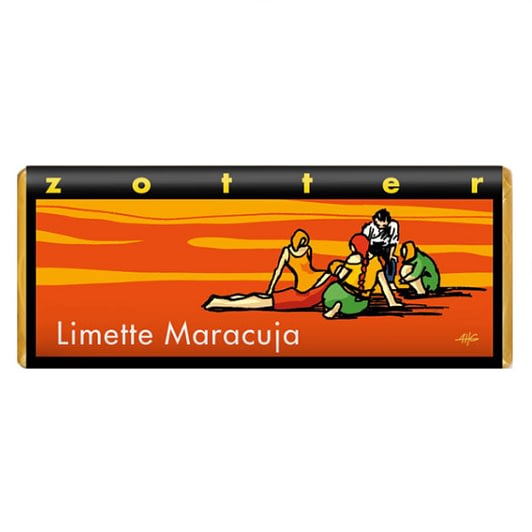 Zotter - Limette Maracuja, Handscooped