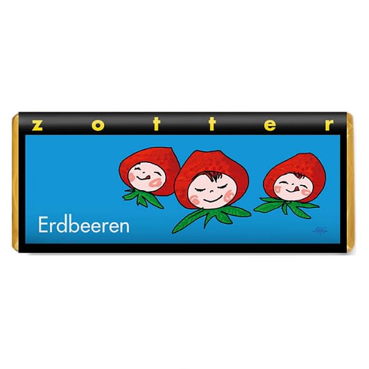Zotter - Strawberries, Handscooped