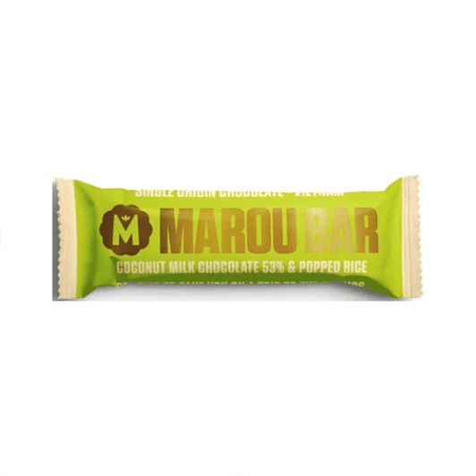 Marou - Popped Rice, Coconut Milk Chocolate 53% (Snack Bar)