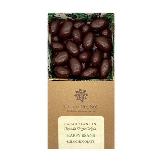 Choco Del Sol - Happy Beans in Milk Chocolate