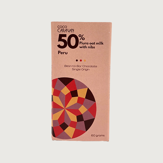 Coco Caravan - Piura, Peru, Oat M!lk 50% with Nibs