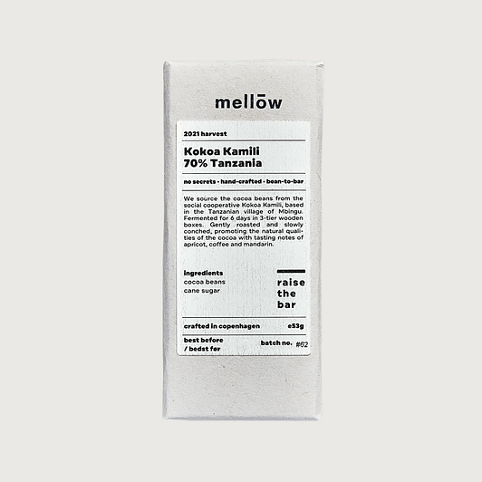 Mellow - Kokoa Kamili, Tanzania 70% Dark