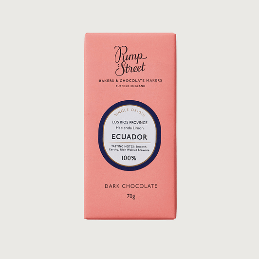Pump Street Chocolate - Ecuador 100%