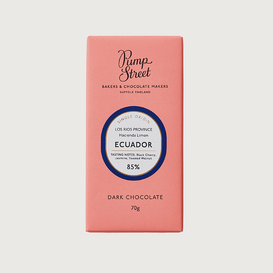 Pump Street Chocolate - Ecuador 85% (Carton of 10)