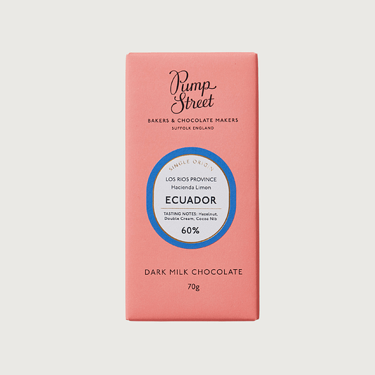 Pump Street Chocolate - Ecuador, Dark Milk 60%