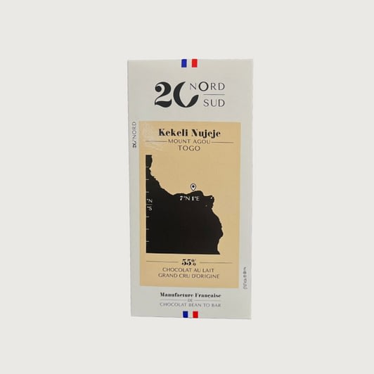 20°Nord 20°Sud - Kekeli Nujeje, Togo, Dark Milk 55%