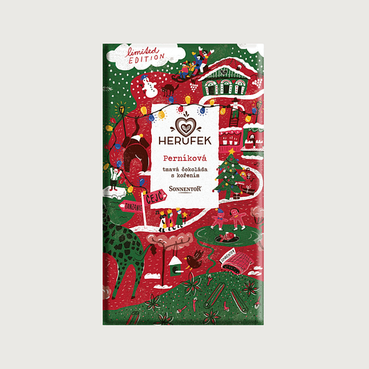 Herufek - Christmas Gingerbread, Tanzania, Dark 70%
