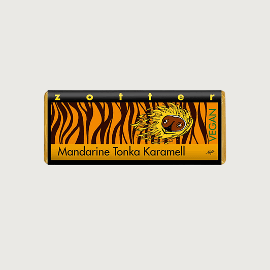 Zotter - Tangerine Tonka Caramel, Handscooped