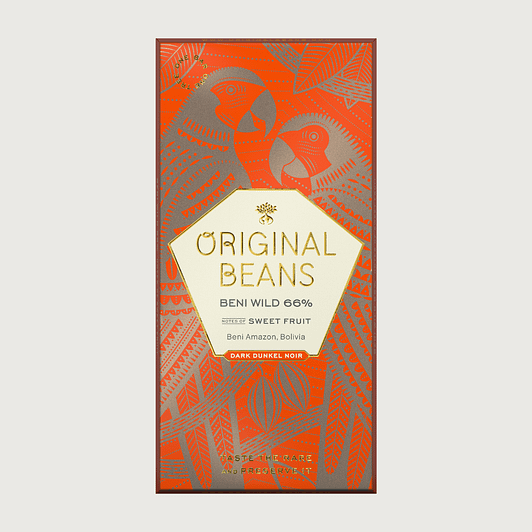 Original Beans - Beni Wild Harvest Dark 66%