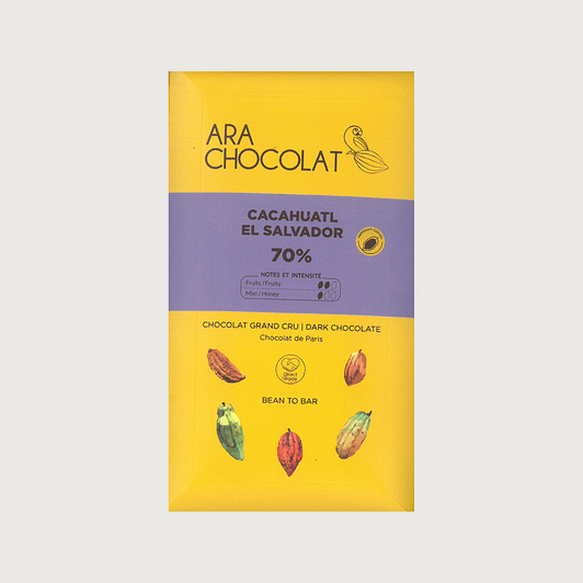 Ara Chocolat - Cacahuatl, El Salvador, Dark 70%