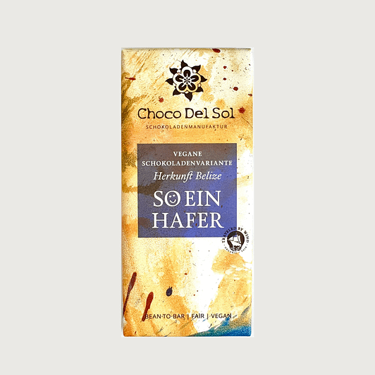 Choco Del Sol - Belize, Vegan Oat Milk 55%