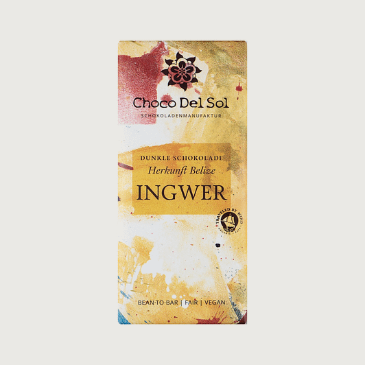 Choco Del Sol - Maya Mountain, Dark 82% with Ginger
