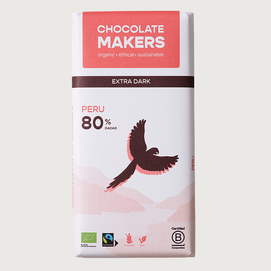 Chocolatemakers - Awajún, Peru, Extra Dark 80%