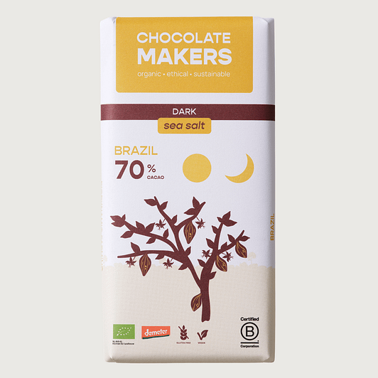 Chocolatemakers - Cabruca, Brazil, Dark 70% with Sea Salt