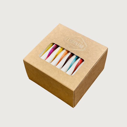 Encuentro - Box of 9 Origin Tasting Bars with Tasting Booklet, Dark