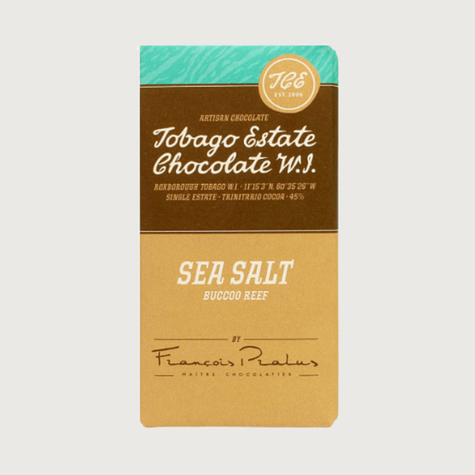 Tobago Estate Chocolate - Sea Salt, Buccoo Reef, Milk 45%