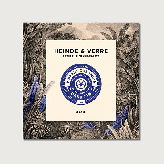 Heinde & Verre - Finca El Jardin, Colombia, 71% Dark