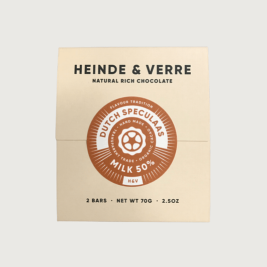 Heinde & Verre - Original Speculaas, Milk 50%