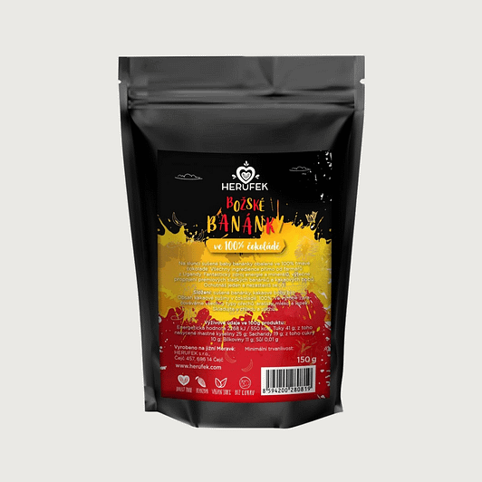 Herufek - Dried Bananas, 100%