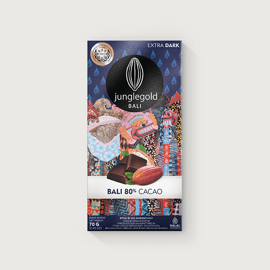 Junglegold Bali - Bali, Indonesia, Dark 80%