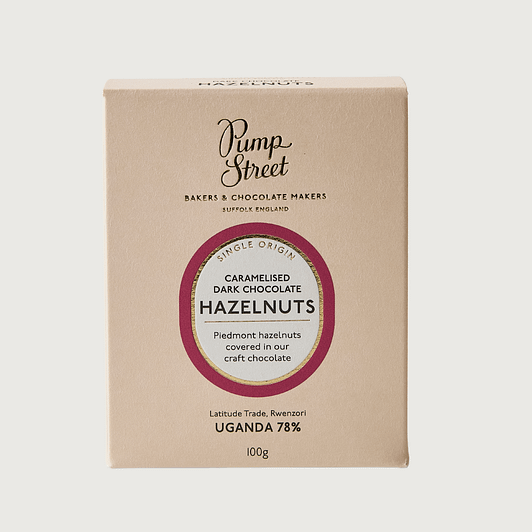 Pump Street Chocolate - Covered Hazelnuts, Uganda, Dark 78%