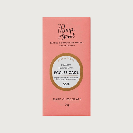 Pump Street Chocolate - Eccles Cake, Milk 55%
