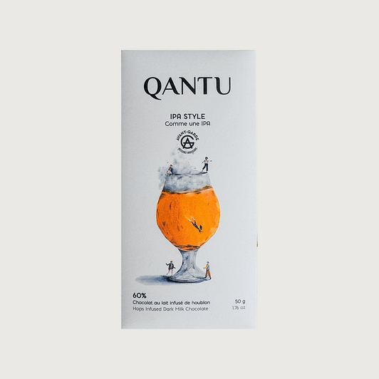 Qantu - Like an IPA! Hops Infused Dark Milk 60%
