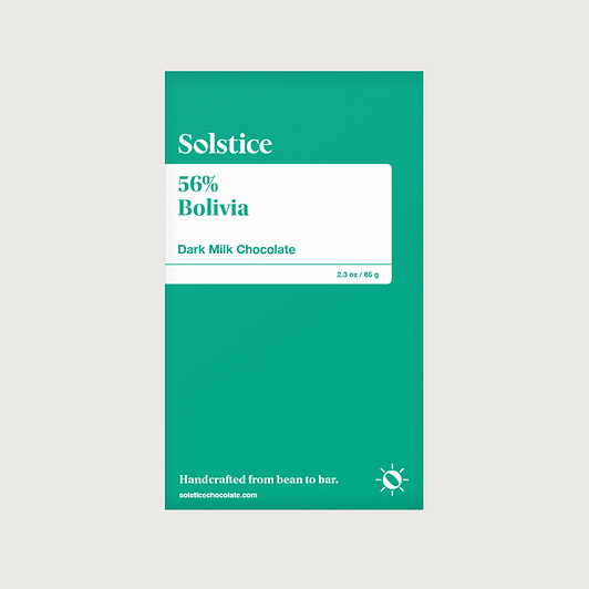 Solstice - Beni, Bolivia, Dark Milk 56%