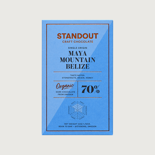 Standout - Maya Mountain, Belize, Dark 70% (Carton of 12)