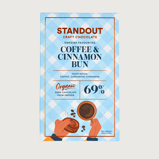 Standout - Coffee and Cinnamon Bun, Dark 69%