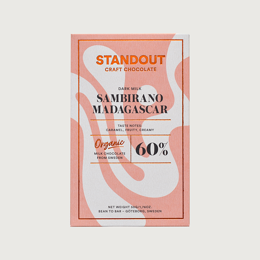 Standout - Sambirano Valley, Madagascar, Dark Milk 60%