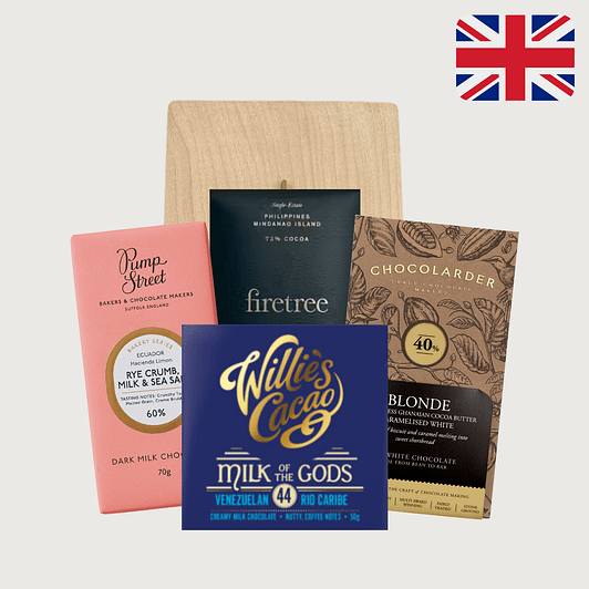 UK Craft Chocolate Sharing Board
