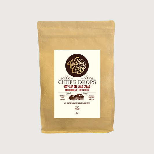 Willie's Cacao - 100% Sur Del Lago, Venezuela Chef Drops 1kg