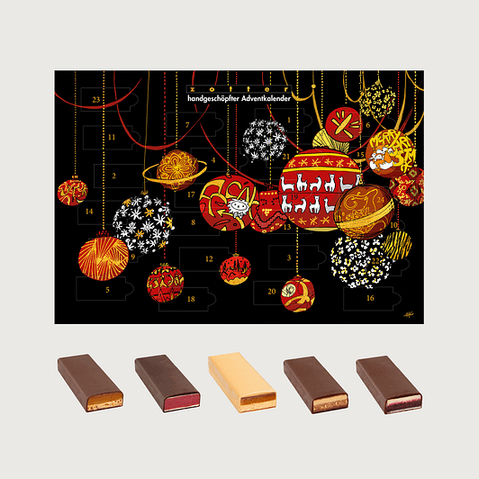 Zotter - Handscooped Advent Calendar