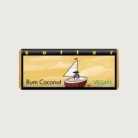Zotter - Handscooped, Rum Coconut