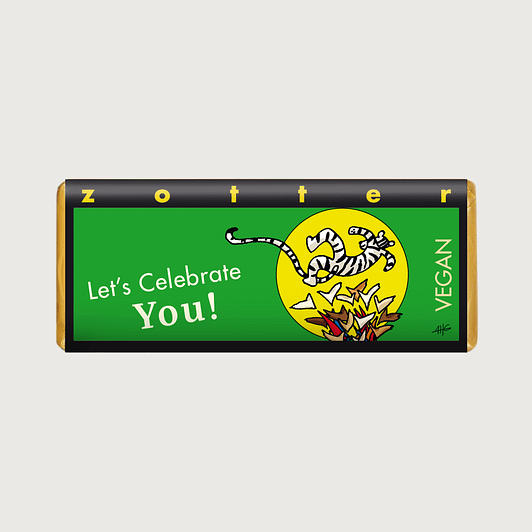 Zotter - 'Let's Celebrate You!', Hazelnut Brittle, Dark 70%