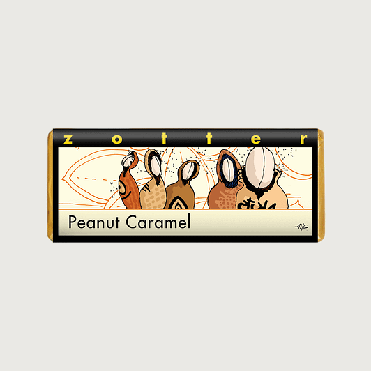 Zotter -  Peanut Caramel in Dark Chocolate