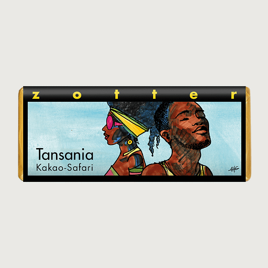 Zotter - Tanzania, Kokoa Safari, Dark 70%, Handscooped