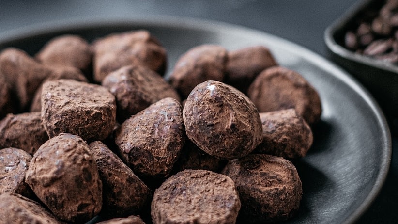 Chocolate Raspberry Truffles