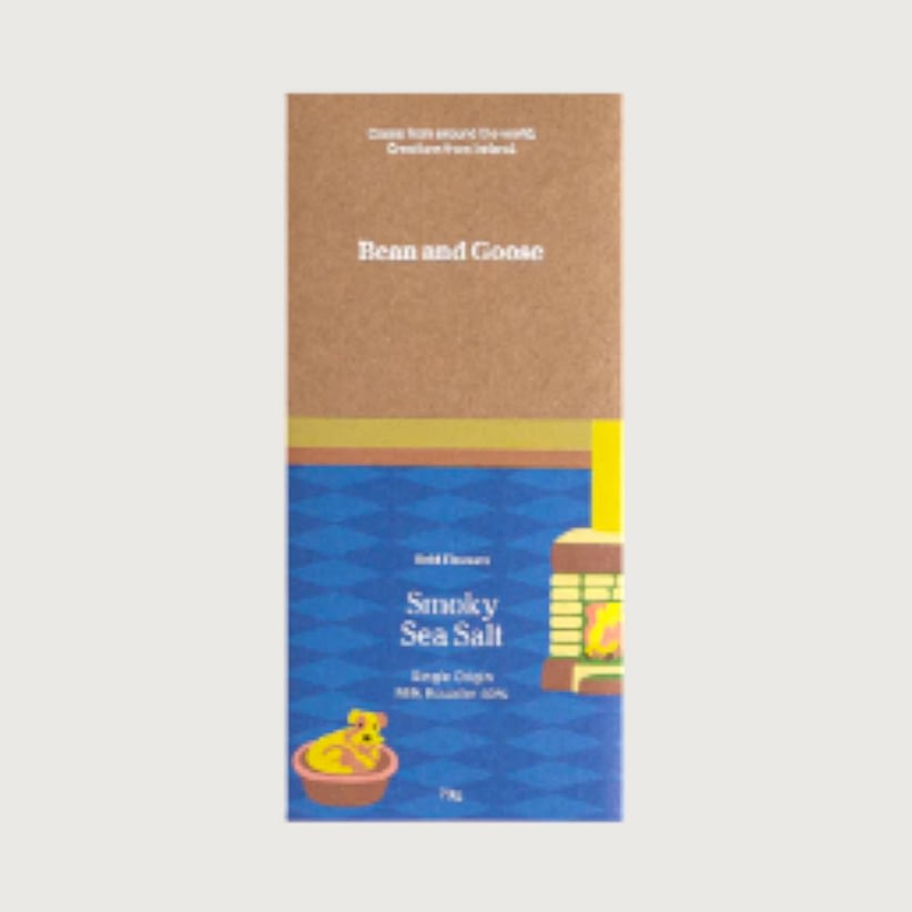 Bean & Goose Esmereldas, Ecuador Smoky Sea Salt, Milk 40 Cocoa Runners