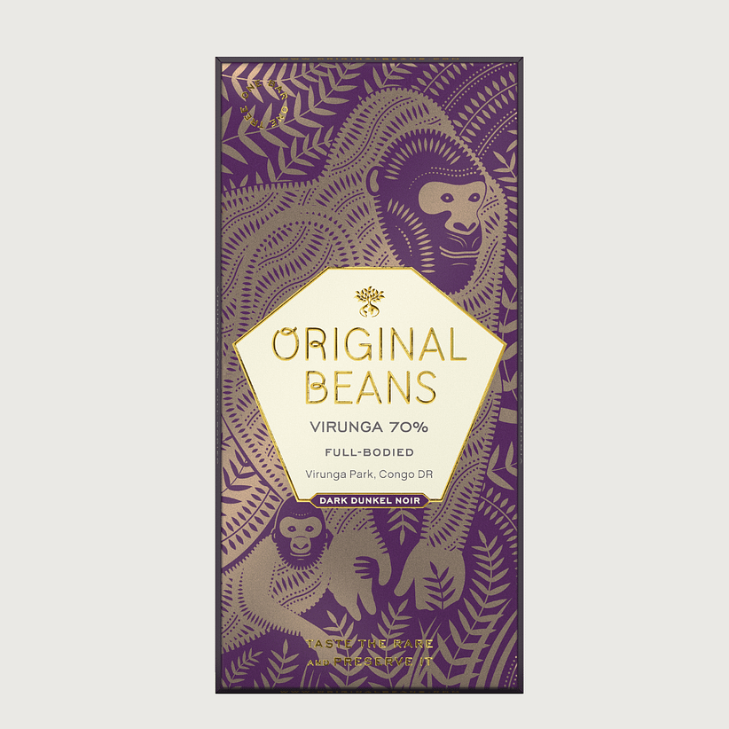 Original Beans - Cru Virunga, Dark 70%