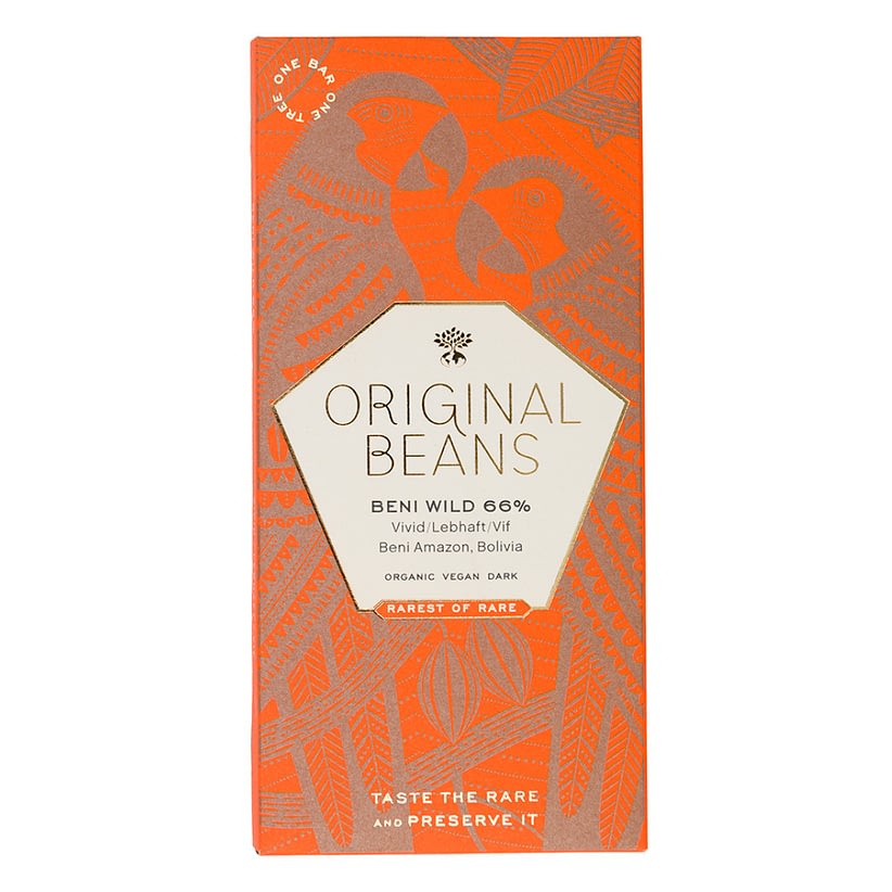 Original Beans - Beni Wild Harvest 66% (Carton of 13)