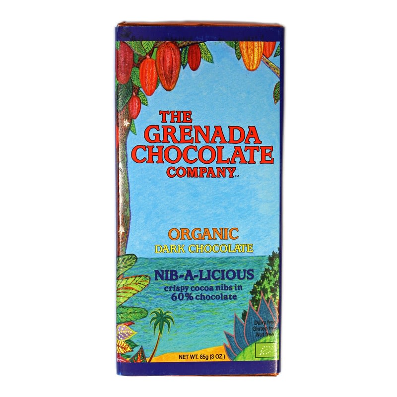 Grenada Chocolate Company - 60% Nib-A-Licious
