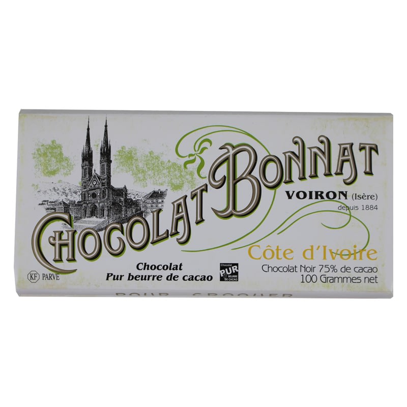 Bonnat - Cote D'Ivoire, Dark 75%