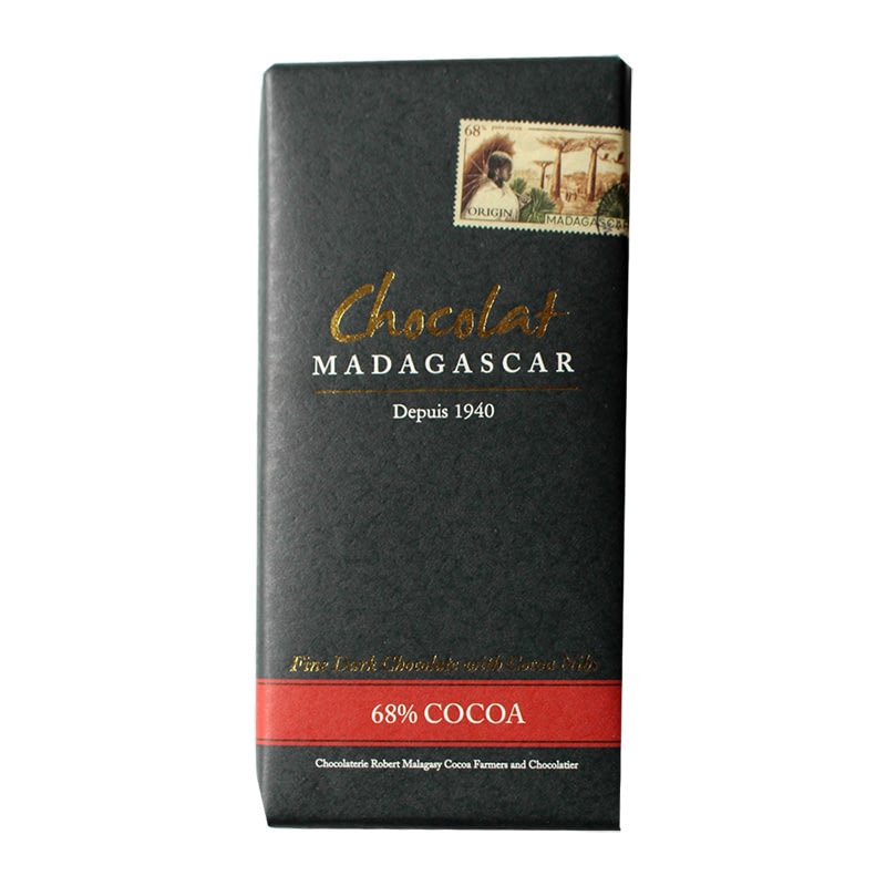 Chocolat Madagascar - 68% with Cocoa Nibs