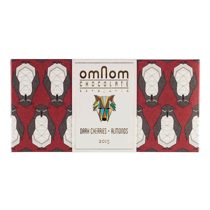 Omnom Dark Cherries + Almonds 2015