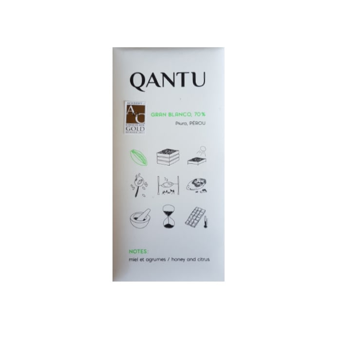 Qantu - Gran Blanco, Peru 70% Dark